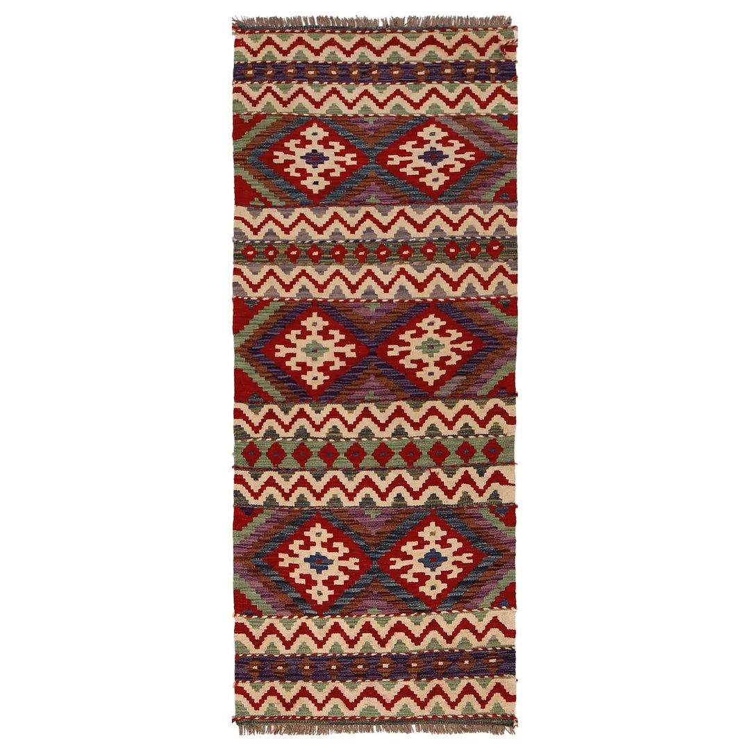 Short Chobi Kilim Runner 2' 3" x 6' 1" - No. AL80678