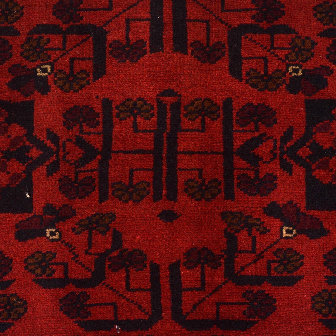 Afghan Khal Mohammadi Rug 5'3" x 6'2" Hand-Knotted | No. AL81111