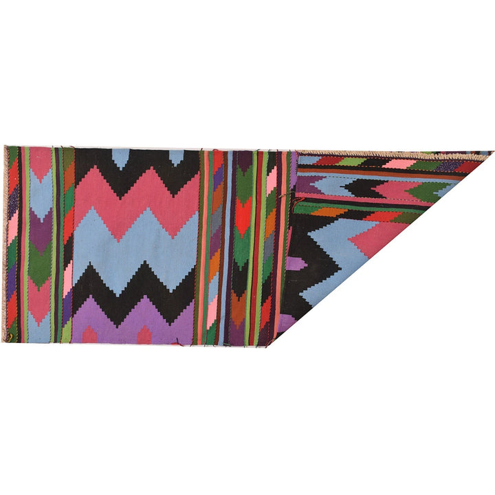 Afghan Table Sheet Runner Rug 2' 3" x 5' 3" Flat-Weave | No. AL81319