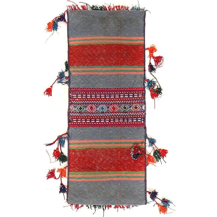Afghan Khorjin Rug 1' 3" x 3' 0" Hand-Knotted | No. AL81718