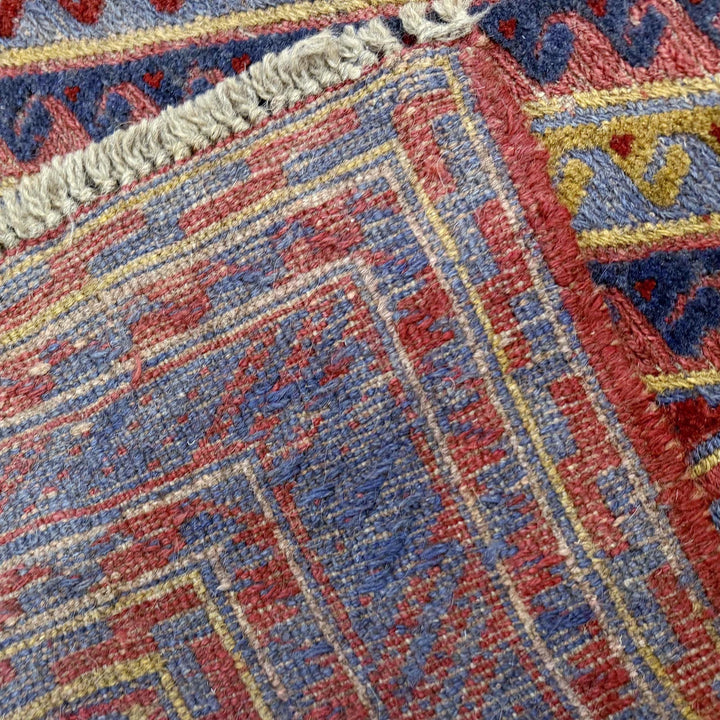 Multicolor Afghan Mashwani Rug 4' 11" x 5' 11" Hand-Knotted | No. AL82236