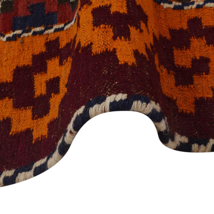 Afghan Kilim Rug 5' 9" x 9' 8" Flat-Weave | No. AL82423