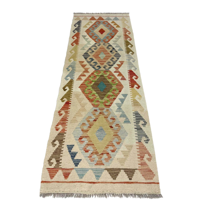 Afghan Kilim Rug 2' 0" x 6' 0" Flat-Weave | No. AL83071