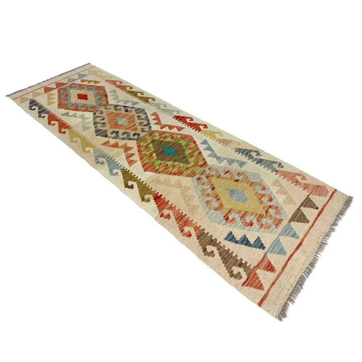 Afghan Kilim Rug 2' 0" x 6' 0" Flat-Weave | No. AL83071