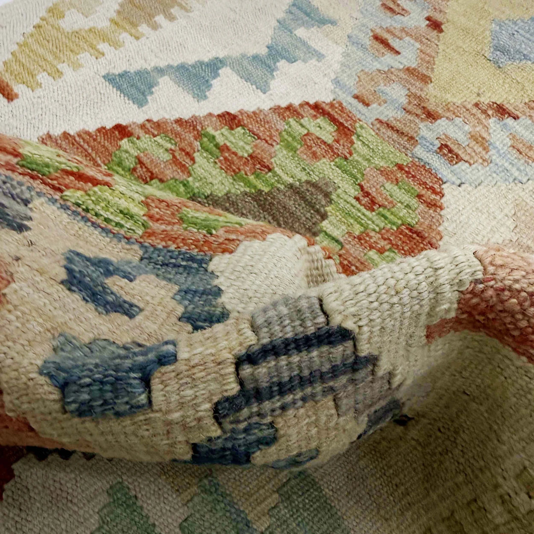 Afghan Kilim Rug 2' 0" x 6' 0" Flat-Weave | No. AL83071