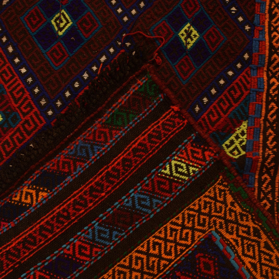 Afghan Kilim Rug 2' 3" x 9' 0" Flat-Weave | No. AL83074