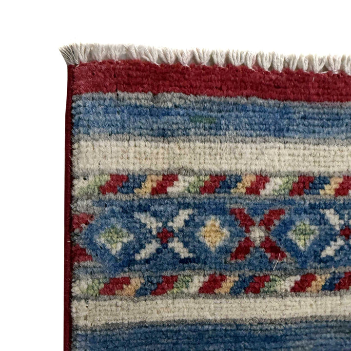 Afghan Khurjin Runner Rug 1' 10" x 5' 10" Hand-Knotted | No. AL83550