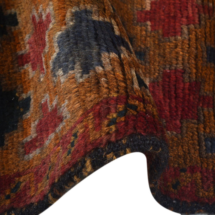 Afghan Baluchi Rug 3' 8" x 5' 11" Hand-Knotted | No. AL84265