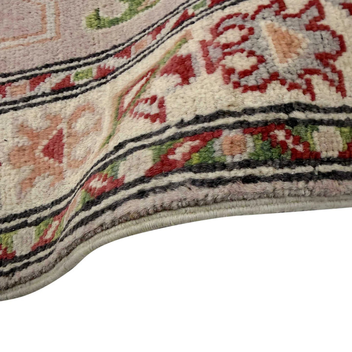 Afghan Kazak Rug 2' 5" x 10' 2" Hand-Knotted | No. AL84946