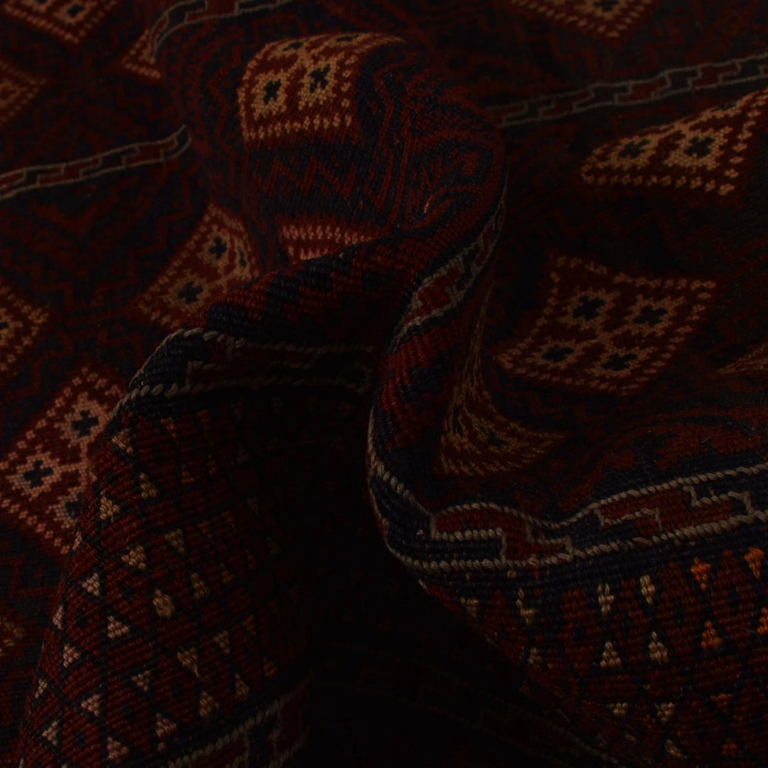 Afghan Laghari Kilim Rug 4' 7" x 6' 3" Flat-Weave | No. AL85278