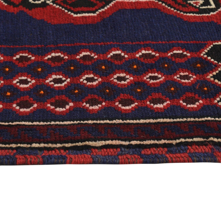 Afghan Prayer Rug 3' 0" x 5' 1" Hand-Knotted | No. AL85707