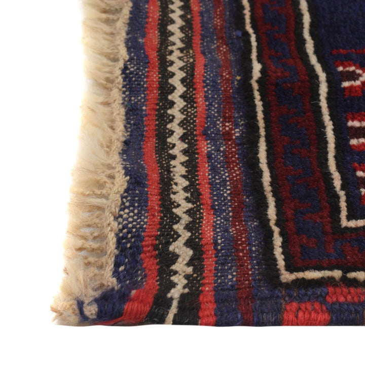 Afghan Prayer Rug 3' 0" x 5' 1" Hand-Knotted | No. AL85707