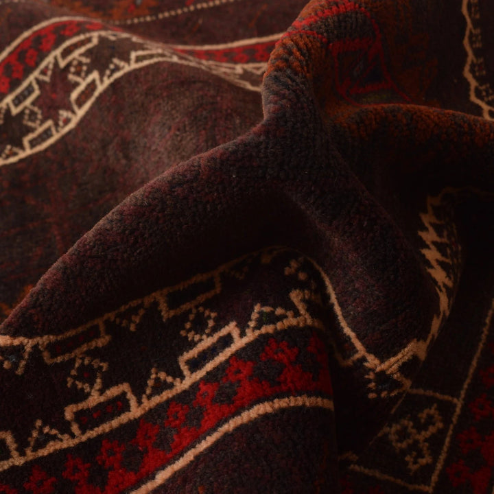 Afghan Prayer Rug 2' 11" x 4' 4" Hand-Knotted | No. AL85732