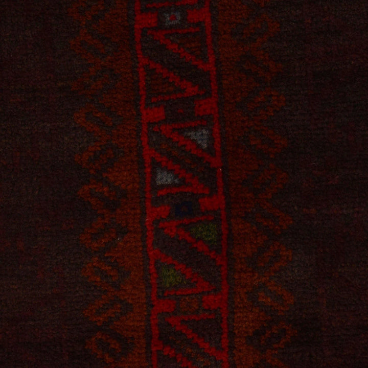 Afghan Prayer Rug 2' 11" x 4' 4" Hand-Knotted | No. AL85732