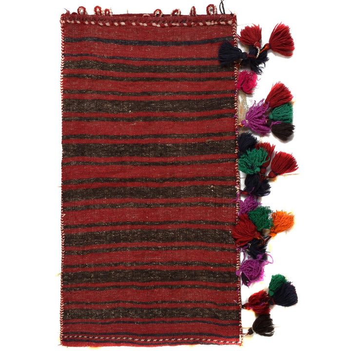 Afghan Baluchi Balisht Kilim 1' 8" x 3' 0" Flat-Weave | No. AL86312