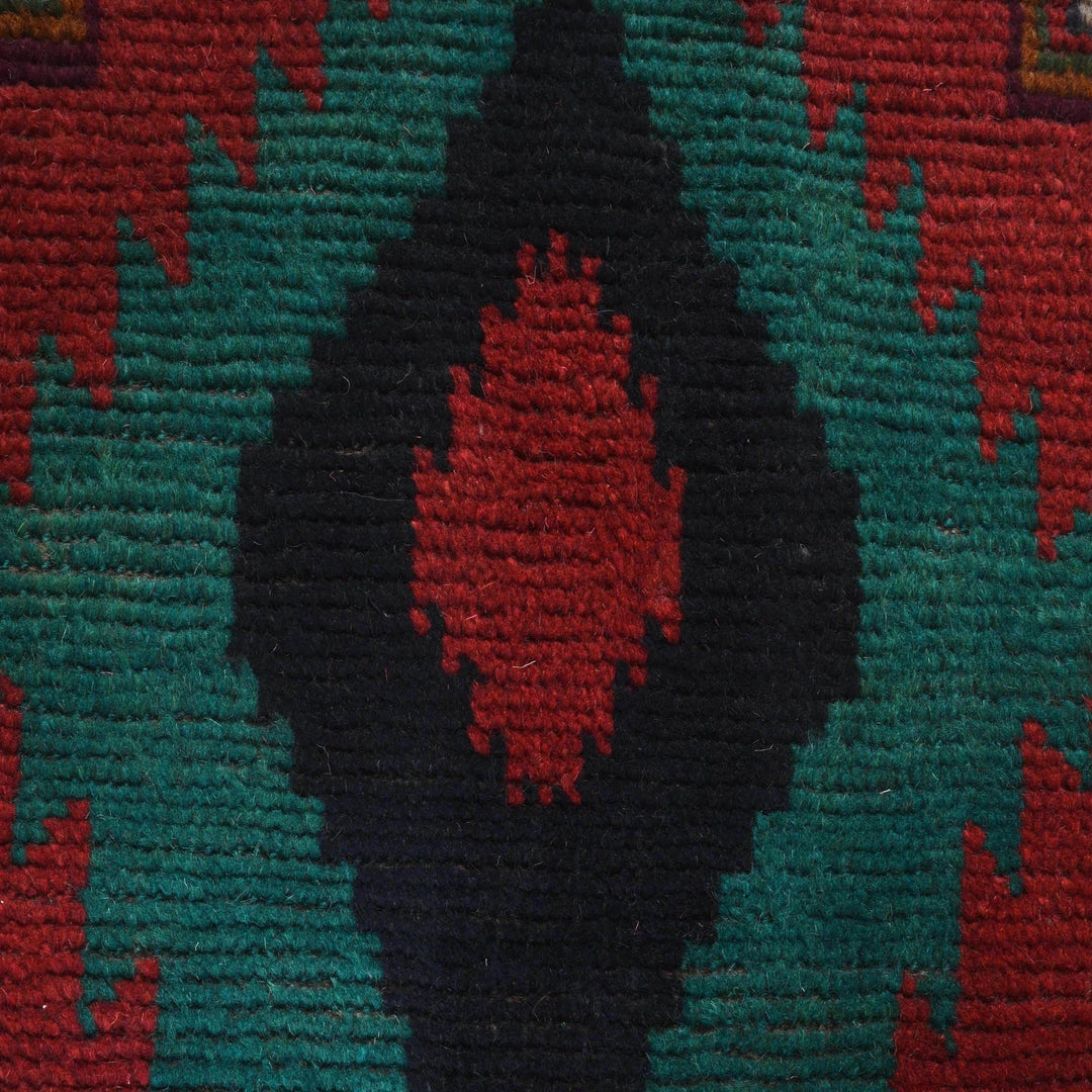 Afghan Baluchi Rug 3' 9" x 6' 4" Hand-Knotted | No. AL86410