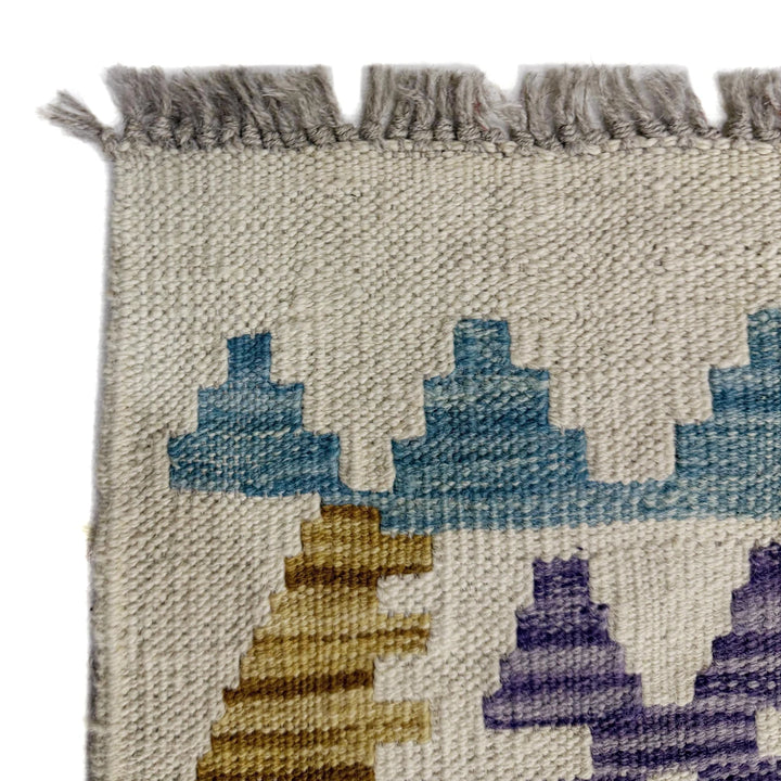 Multicolor Afghan Vegetable Kilim Rug 10' 0" x 16' 4" Flat-Weave | No. AL868387