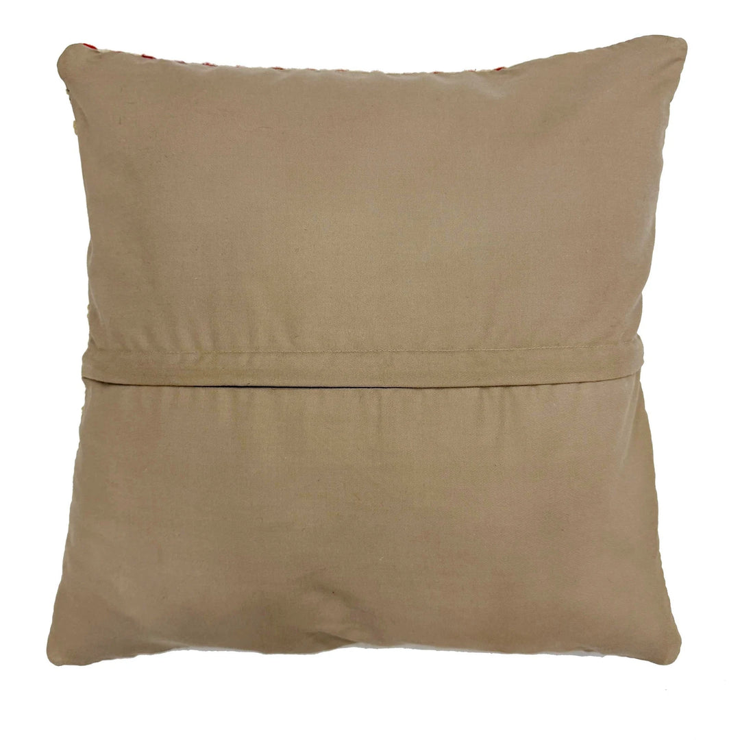 Afghan Kilim Cushion Cover 1' 6" x 1' 5" Flat-Weave | No. AL871190