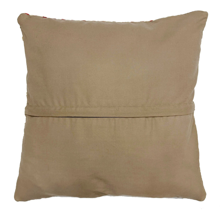Afghan Kilim Cushion Cover 1' 6" x 1' 5" Flat-Weave | No. AL871190