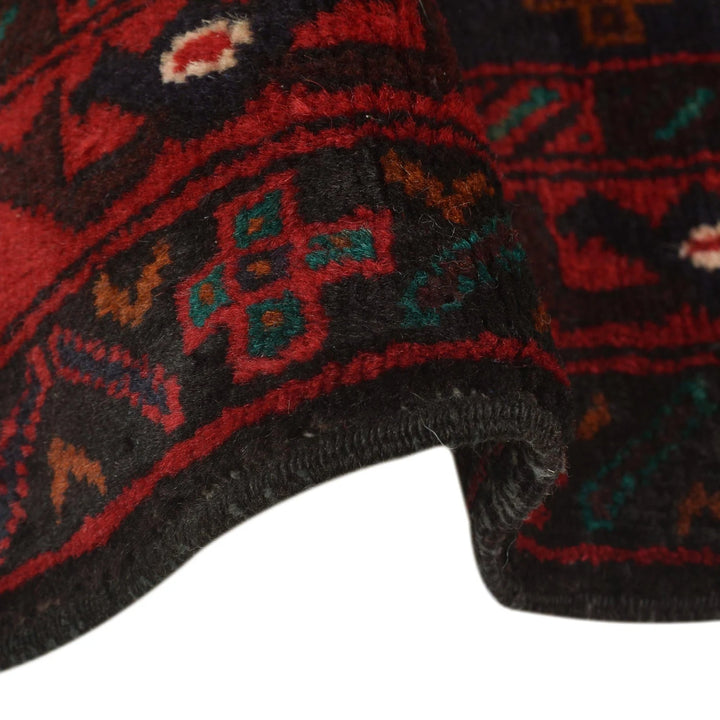Afghan Baluchi Rug 4' 5" x 8' 7" Hand-Knotted | No. AL87142