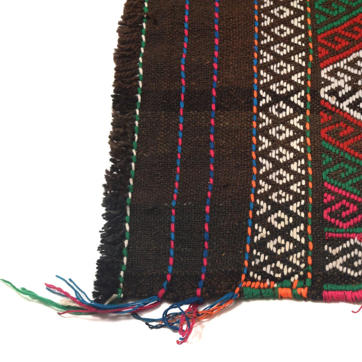 Afghan Kilim Rug 2' 5" x 10' 11" Flat-Weave | No. AL87396
