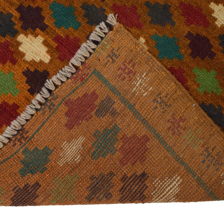 Afghan Baluchi Rug 2' 6" x 9' 4" Hand-Knotted | No. AL88108