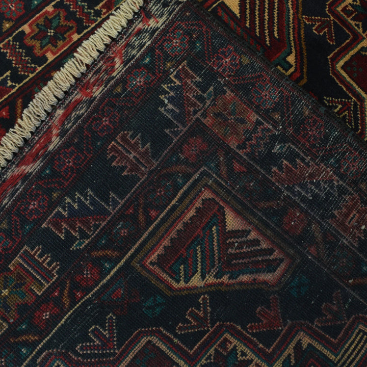 Afghan Prayer Rug 2' 10" x 4' 8" Hand-Knotted | No. AL88181