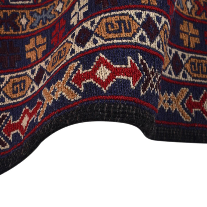 Afghan Maliki Kilim Rug 4' 4" x 6' 10" Flat-Weave | No. AL88486