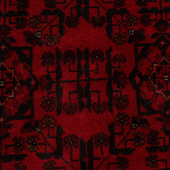 Afghan Khal Mohammadi Rug 4' 0" x 6' 7" Hand-Knotted | No. AL88536