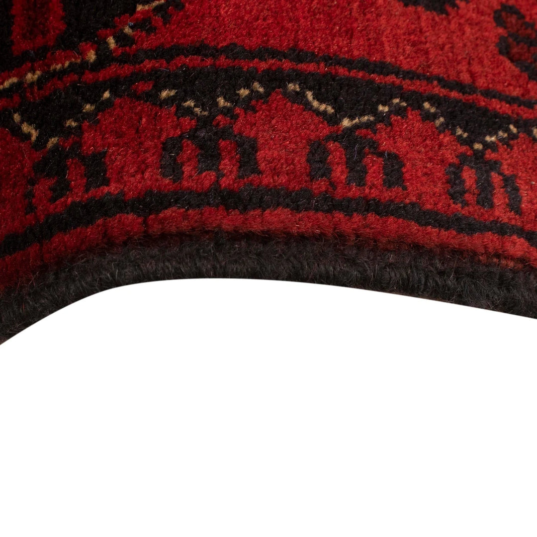 Afghan Khal Mohammadi Rug 4' 0" x 6' 7" Hand-Knotted | No. AL88536