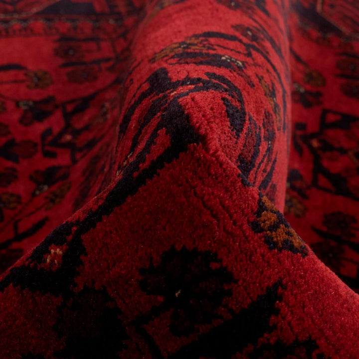Afghan Khal Mohammadi Rug 4' 0" x 6' 7" Hand-Knotted | No. AL88536
