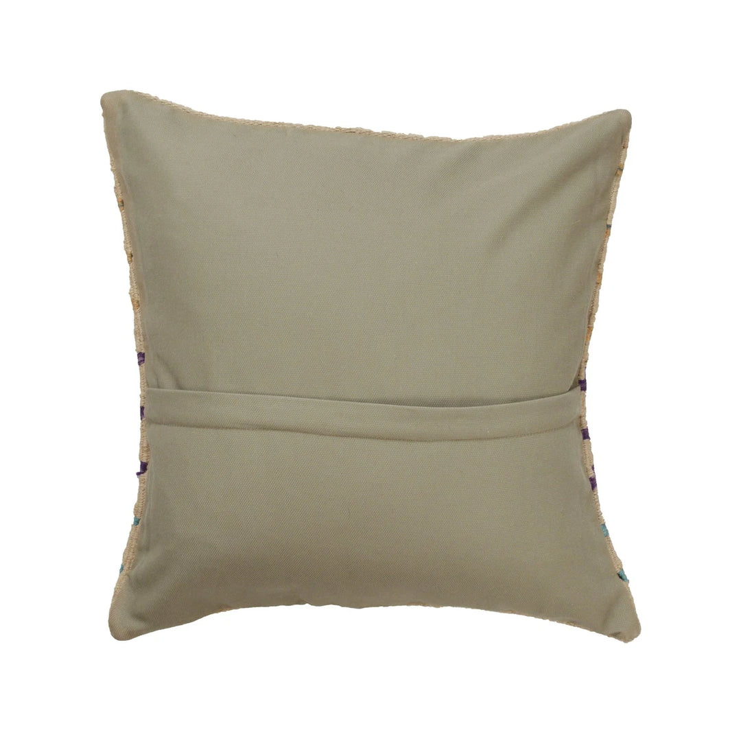 Afghan Kilim Cushion 1' 6" x 1' 5" Flat-Weave | No. AL88833