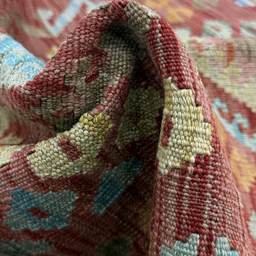 Afghan Kilim Rug 2' 8" x 4' 2" Flat-Weave | No. AL88904