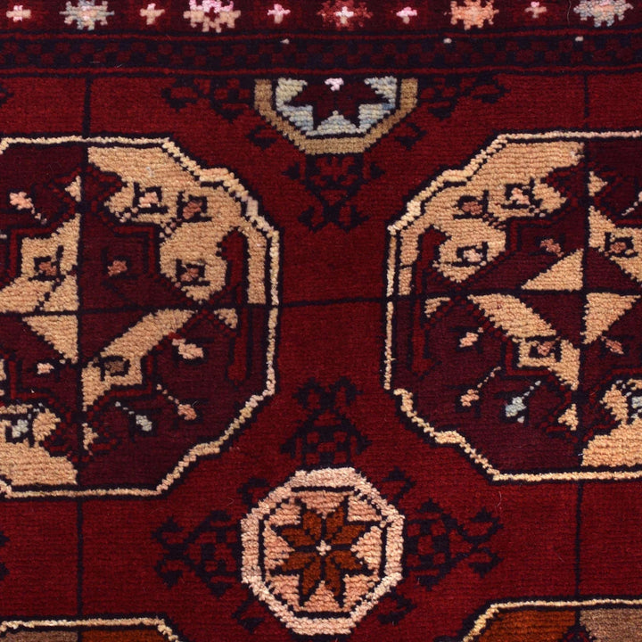 Afghan Khal Mohammadi Rug 3' 3" x 5' 3" Hand-Knotted | No. AL89118