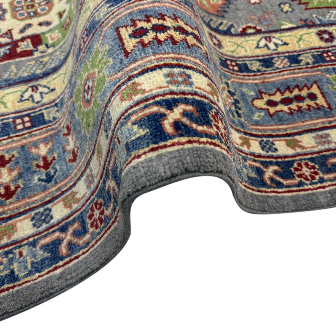 Afghan Waziri Rug 5'6" x 8'4" Hand-Knotted | No. AL89232