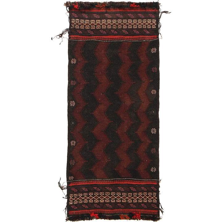 Afghan Kilim Rug 2' 0" x 4' 8" Flat-Weave | No. AL89292