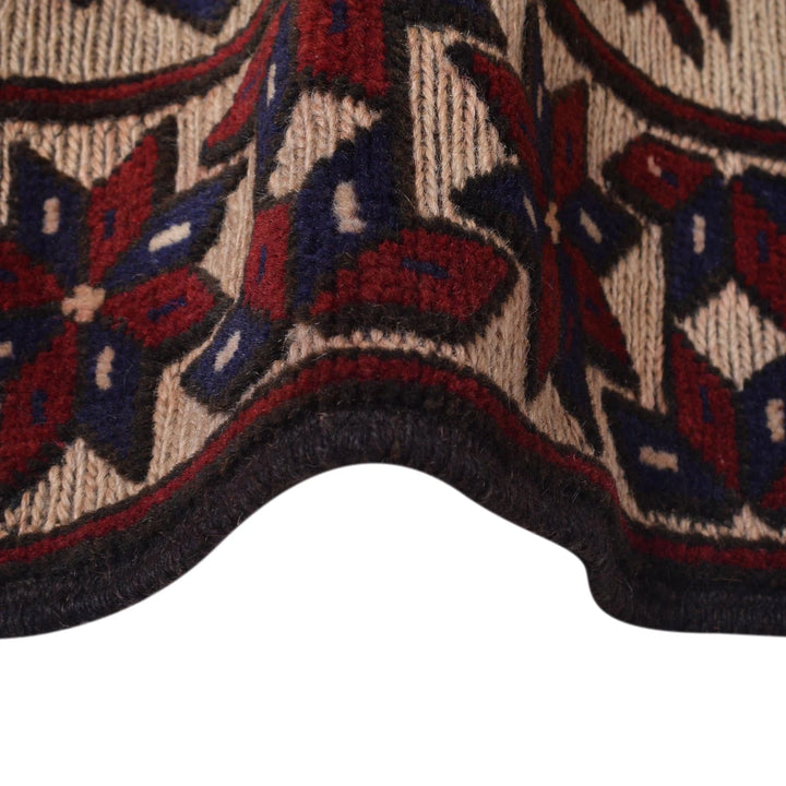 Beige Afghan Barjista Kilim Runner Rug 2' 8" x 12' 7" Flat-Weave | No. AL89306