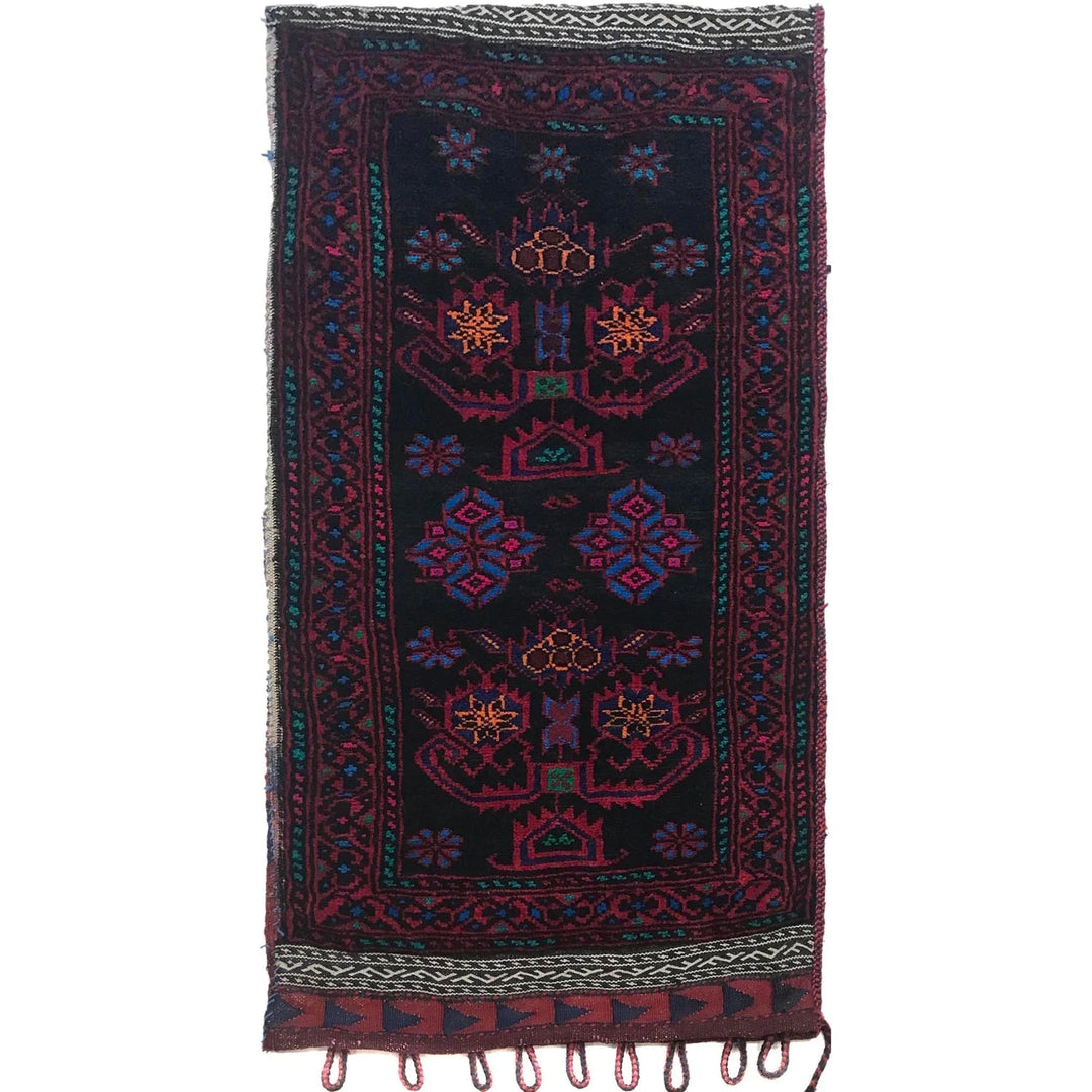 Afghan Balisht Rug 1' 8" x 3' 3" Hand-Knotted | No. AL89493