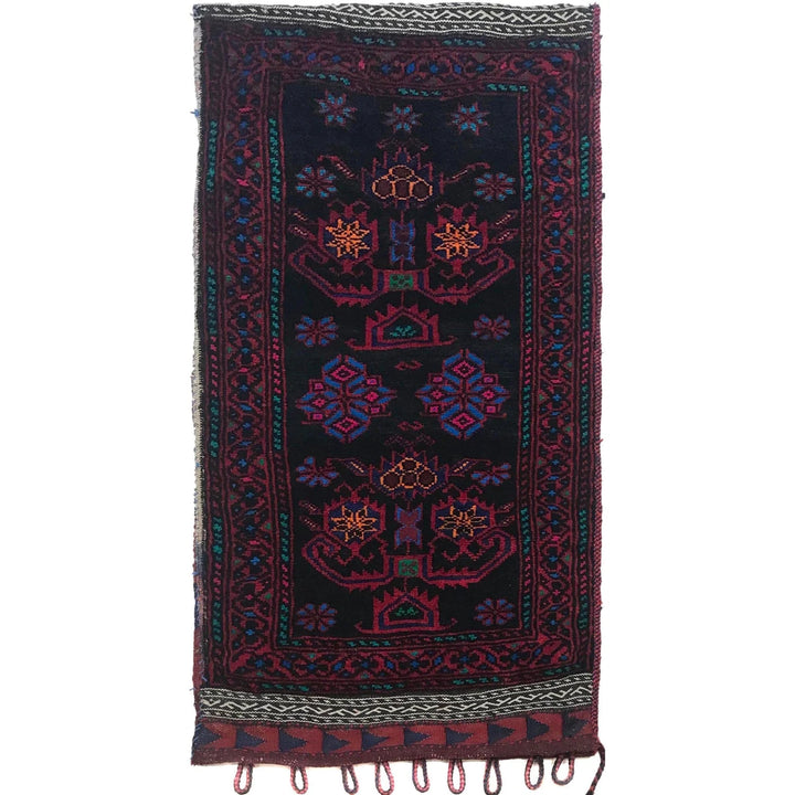 Afghan Balisht Rug 1' 8" x 3' 3" Hand-Knotted | No. AL89493