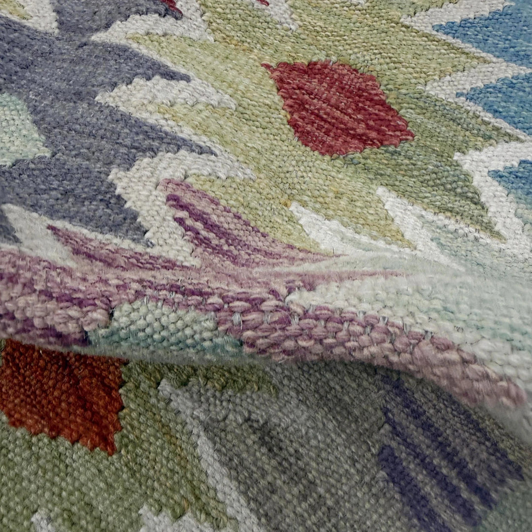 Afghan Vegetable Kilim Rug 2' 6" x 4' 0" Flat-Weave | No. AL895867