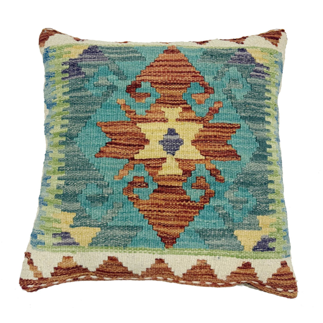Afghan Kilim Rug 1' 6" x 1' 5" Flat-Weave | No. AL906518