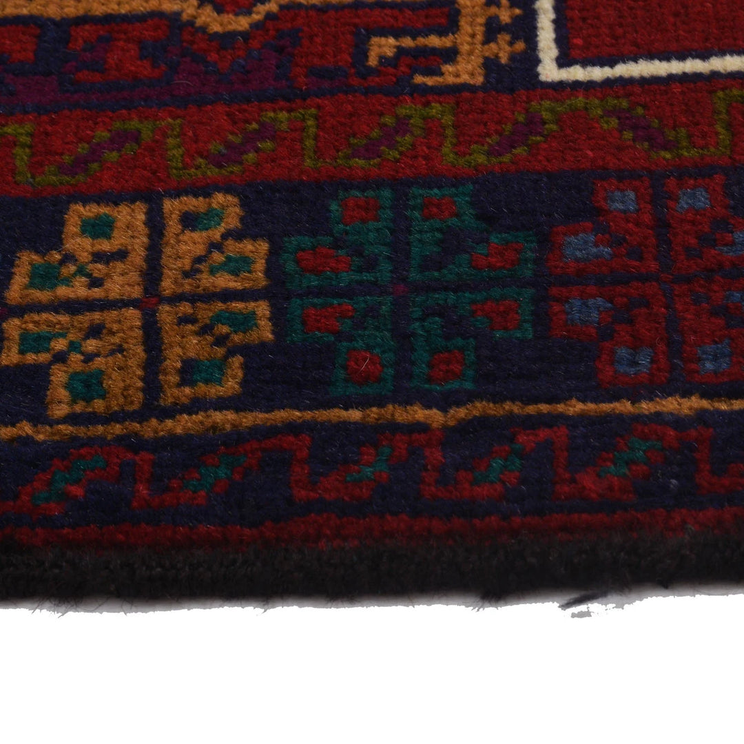 Afghan Kilim Rug 3' 0" x 4' 7" Flat-Weave | No. AL90748