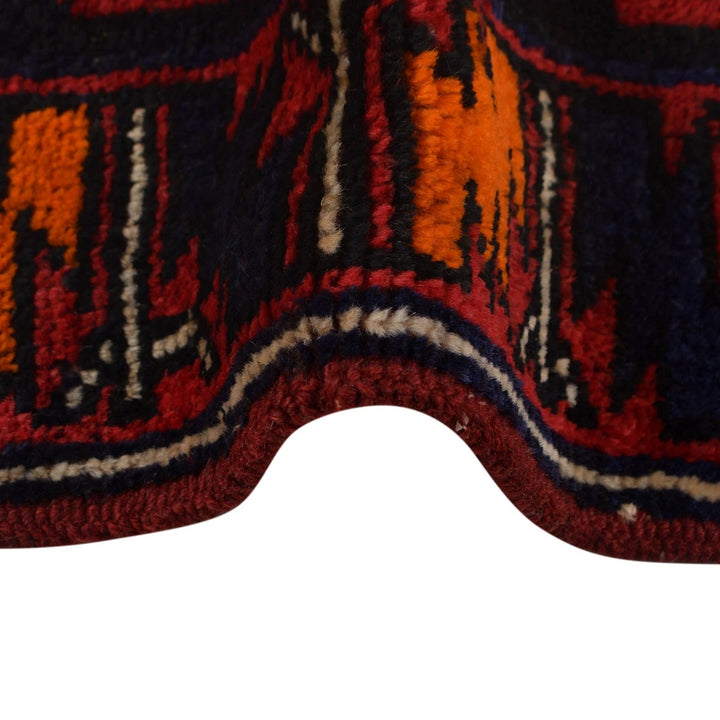 Afghan Prayer Rug 2' 9" x 4' 6" Hand-Knotted | No. AL91035