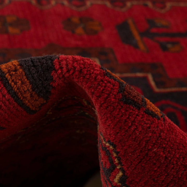 Afghan Khal Mohammadi Rug 3' 5" x 4' 11" Hand-Knotted | No. AL91040