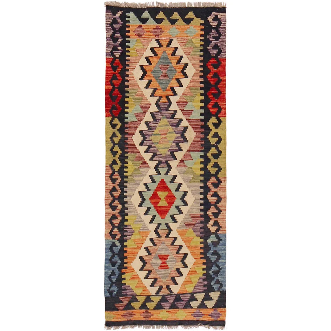 Short Chobi Kilim Runner 1' 9" x 4' 11" - No. AL91351