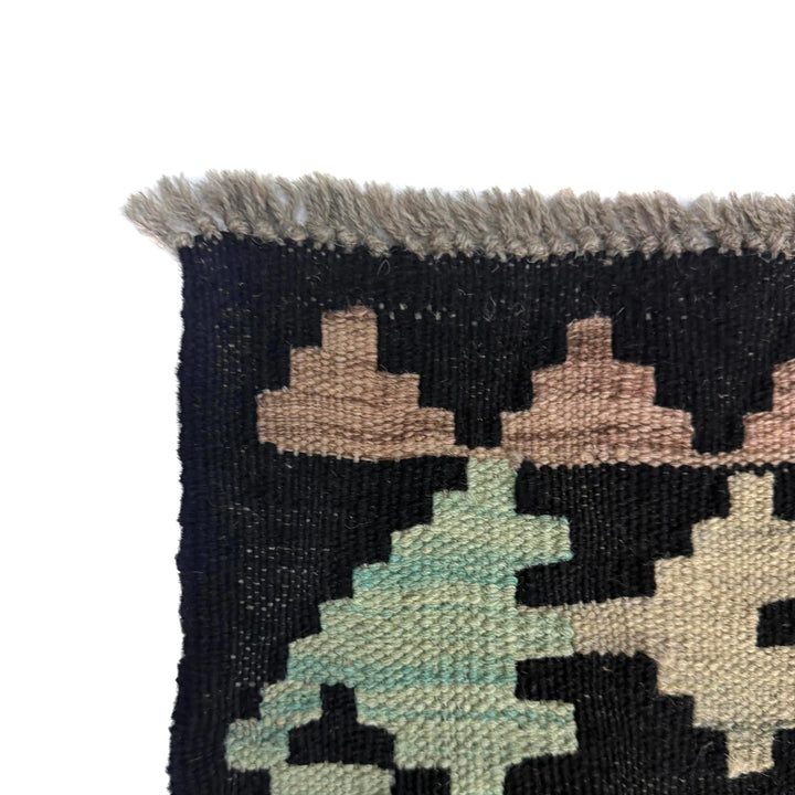 Afghan Vegetable Kilim Rug 6'4" x 9'11" Flat-Weave | No. AL917092