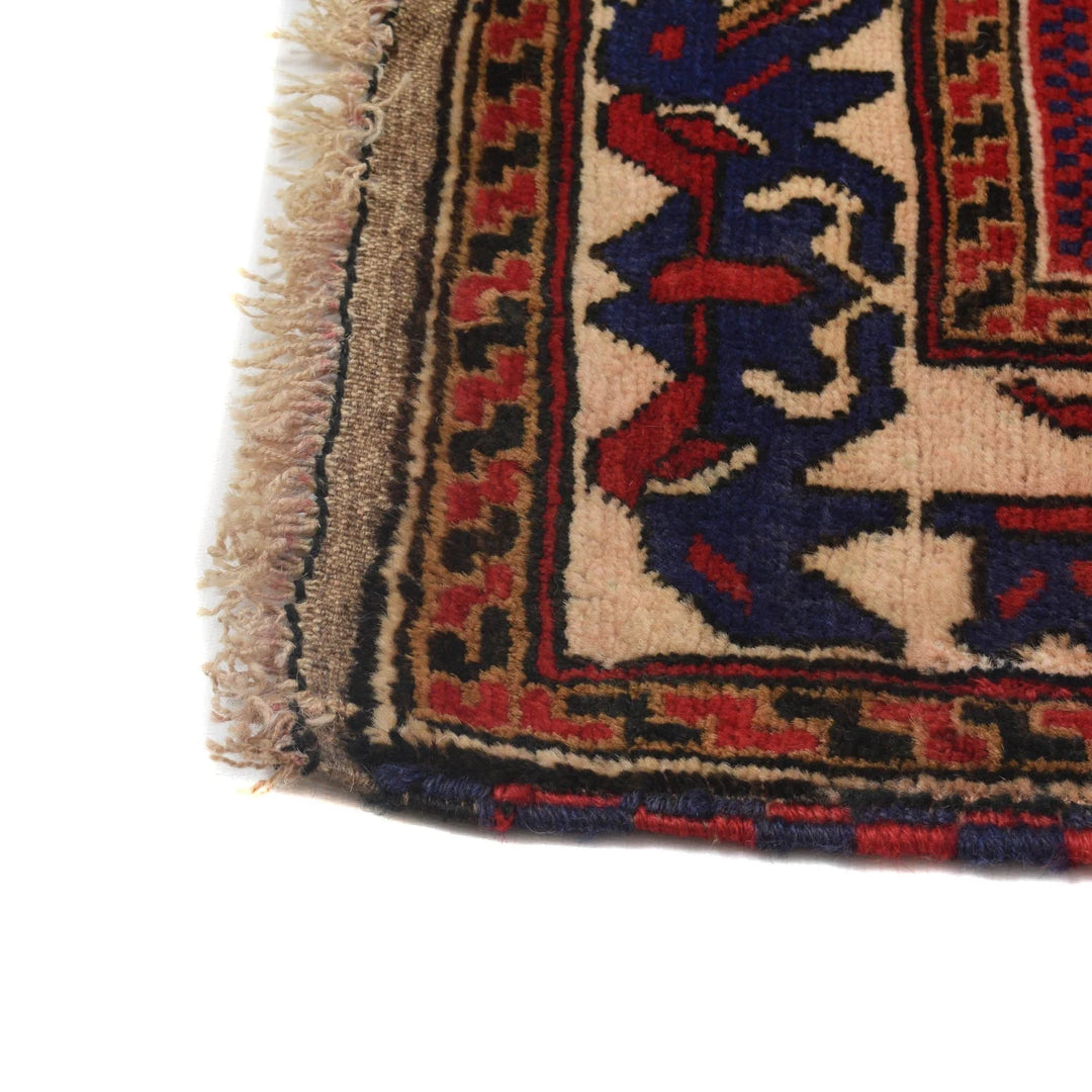 Afghan Baluchi Rug 4' 4" x 6' 4" Hand-Knotted | No. AL91805