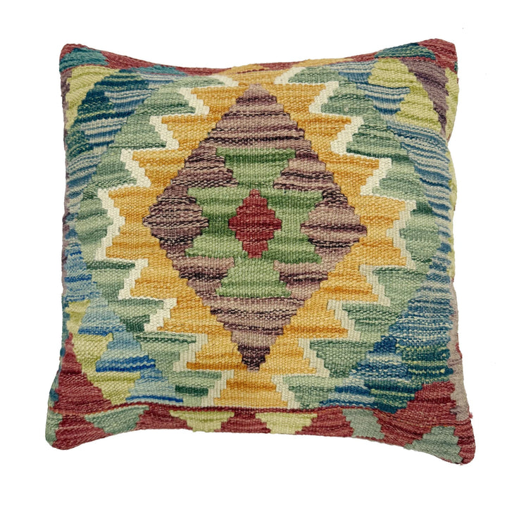 Afghan Kilim Rug 1' 5" x 1' 6" Flat-Weave | No. AL918575