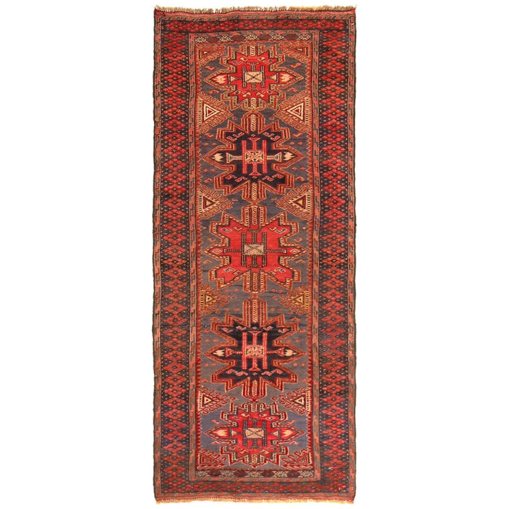 Afghan Barjista Kilim Rug 2' 7" x 6' 6" Flat-Weave | No. AL91879