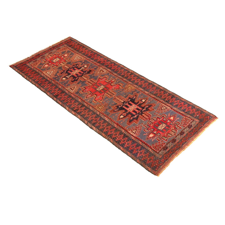 Afghan Barjista Kilim Rug 2' 7" x 6' 6" Flat-Weave | No. AL91879